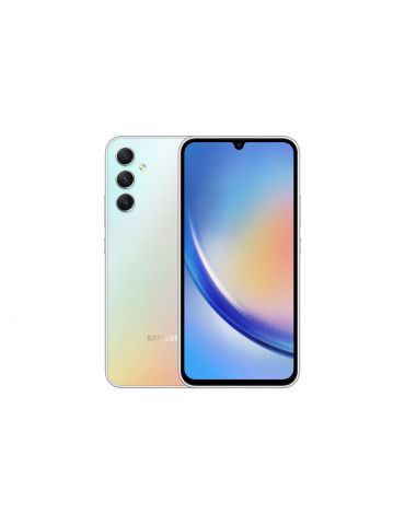 Samsung Galaxy A34 5G SM-A346B DSN 16,8 cm (6.6") Dual SIM hibrid Android 13 USB tip-C 6 Giga Bites 128 Giga Bites 5000 mAh - Tik.ro