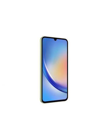 Samsung Galaxy A34 5G SM-A346B DSN 16,8 cm (6.6") Dual SIM hibrid Android 13 USB tip-C 6 Giga Bites 128 Giga Bites 5000 mAh
