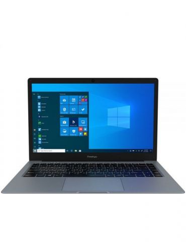 Laptop Prestigio SmartBook 141 C7, Intel Celeron N3350, 14.1inch, RAM 4GB, eMMC 128GB, Intel HD Graphics 500, Win 10, Dark Grey 