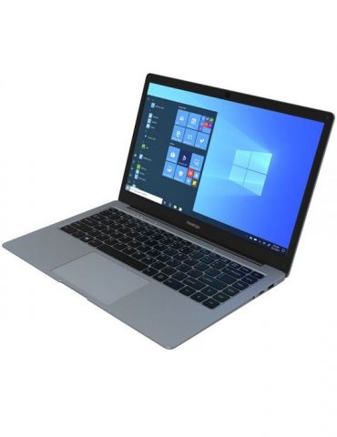 Laptop Prestigio SmartBook 141 C7, Intel Celeron N3350, 14.1inch, RAM 4GB, eMMC 128GB, Intel HD Graphics 500, Win 10, Dark Grey 