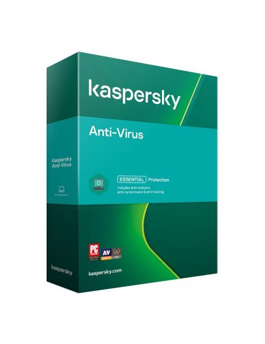 Kaspersky Anti-Virus, Eastern Europe Edition, 1Device/1Year, Base Retail Kaspersky - 1