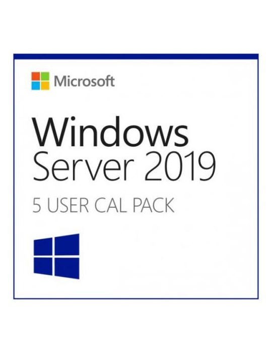 Microsoft Windows Server CAL 2019 English 1pk DSP OEI 5 Clt User CAL Microsoft - 1