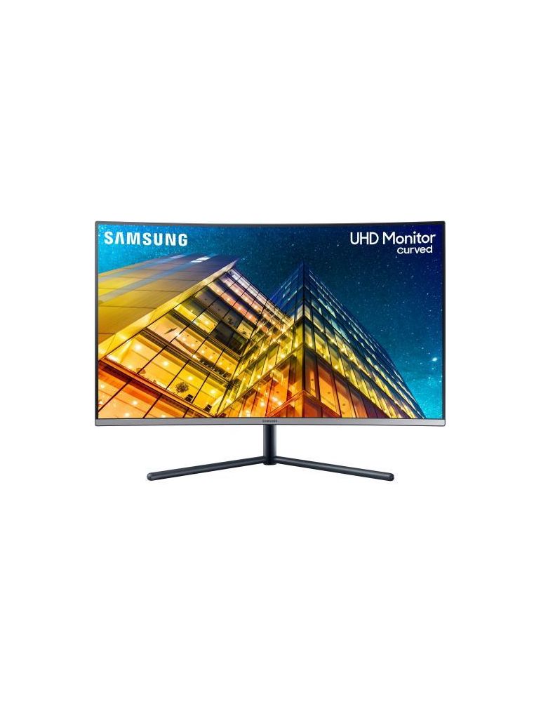 Monitor LED Curbat Samsung UR59C LU32R590CWPXEN, 31.5inch, 3840x2160, 60Hz, 4ms GTG, Dark Blue Gray