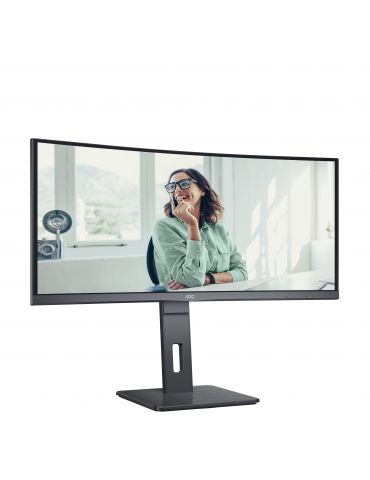 AOC CU34P3CV monitoare LCD 86,4 cm (34") 3440 x 1440 Pixel UltraWide Quad HD LED Negru