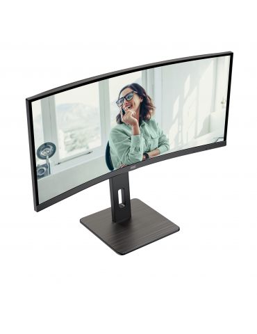 AOC CU34P3CV monitoare LCD 86,4 cm (34") 3440 x 1440 Pixel UltraWide Quad HD LED Negru