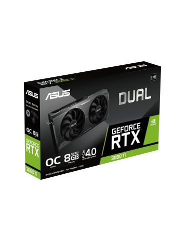 ASUS Dual -RTX3060TI-O8GD6X NVIDIA GeForce RTX 3060 Ti 8 Giga Bites GDDR6X