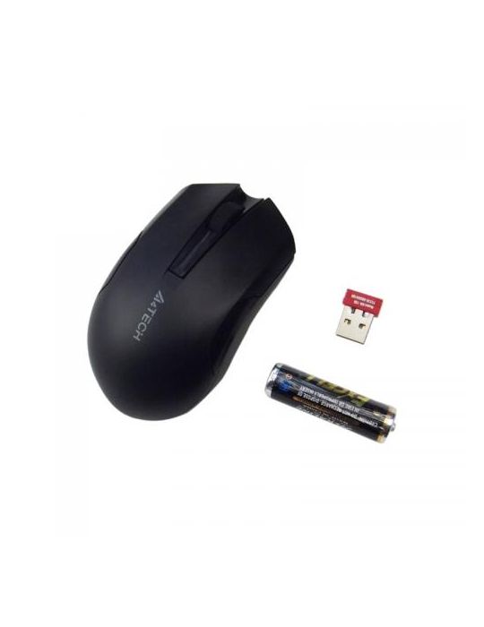 Mouse Optic A4Tech V-Track G3-200N, USB Wireless, Black A4tech - 1