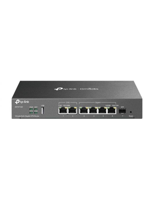 TP-Link ER707-M2 router cu fir 2.5 Gigabit Ethernet, Fast Ethernet, Gigabit Ethernet Negru