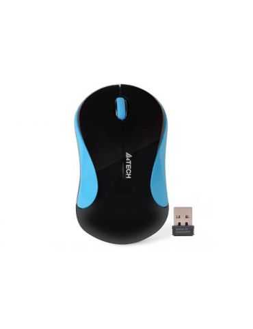 Mouse Optic A4Tech V-Track G3-270N-1, USB Wireless, Black-Blue A4tech - 1 - Tik.ro