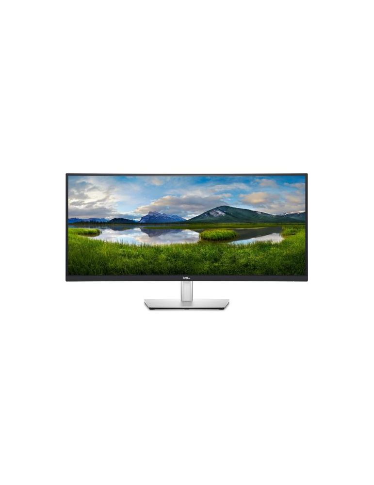 Monitor LED Curbat Dell P3421WM-05, 34inch, 3440x1440, 60Hz, 5ms, Black-Silver