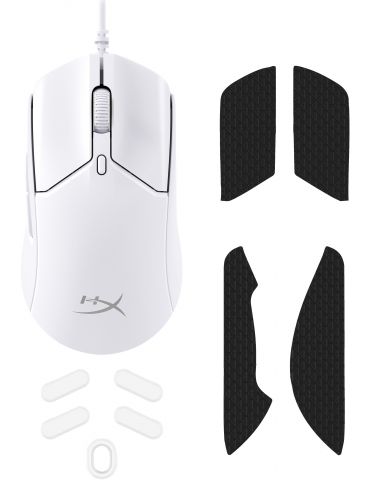 HyperX Pulsefire Haste 2 - Mouse pentru gaming (alb)