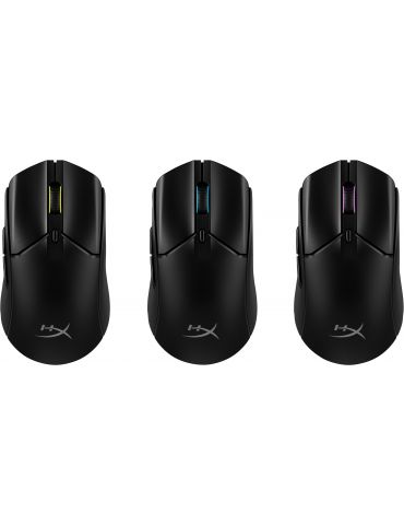 HyperX Pulsefire Haste 2 - Mouse wireless pentru gaming (negru)