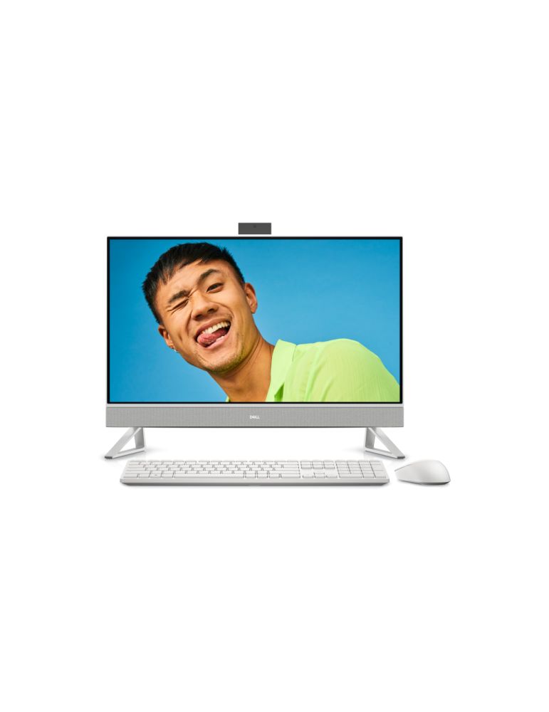 Calculator Dell Inspiron 7710 AIO,RAM 16GB, SSD 512GB,27", i7-1255U,Intel Iris Xe Graphics, W11 Pro, White
