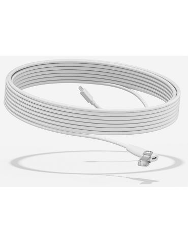 Logitech Rally Mic Pod Extension Cable Alb