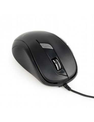 Mouse Optic Gembird MUS-6B-01, USB, Black Gembird - 1 - Tik.ro