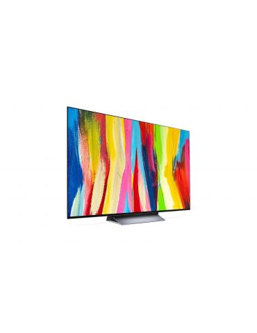 LG OLED evo OLED55C21LA televizor 139,7 cm (55") 4K Ultra HD Smart TV Wi-Fi Negru, Argint