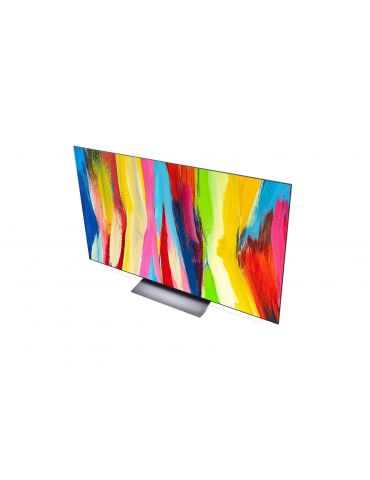 LG OLED evo OLED55C21LA televizor 139,7 cm (55") 4K Ultra HD Smart TV Wi-Fi Negru, Argint