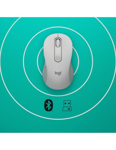 Logitech Signature M650 for Business mouse-uri Mâna dreaptă RF Wireless + Bluetooth Optice 4000 DPI