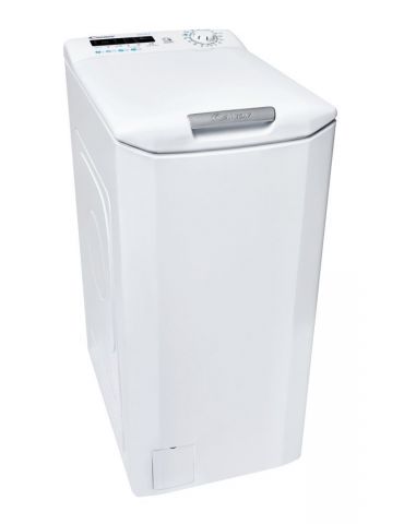 Candy Smart CSTG 272DVE 1-S mașini de spălat Încărcare verticală 7 kilograme 1200 RPM F Alb - Tik.ro