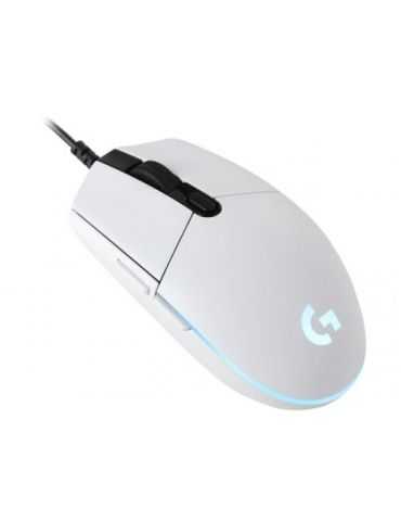 Mouse Optic Logitech G203, USB, White Logitech - 1 - Tik.ro