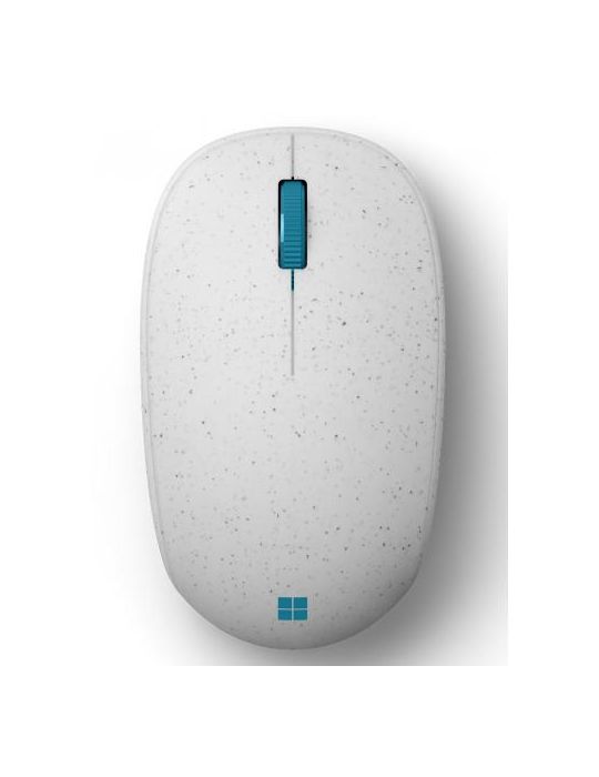 Mouse Optic Microsoft Ocean Plastic, USB Wireless, White Microsoft - 1