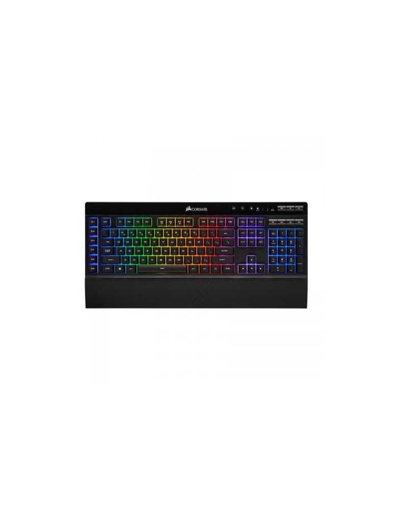 Tastatura Wireless Corsair K57, RGB LED, USB, Black