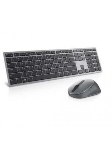 Kit Wireless Dell KM7321W - Tastatura, USB, Titan Gray + Mouse Optic, USB, Titan Gray Dell - 1 - Tik.ro