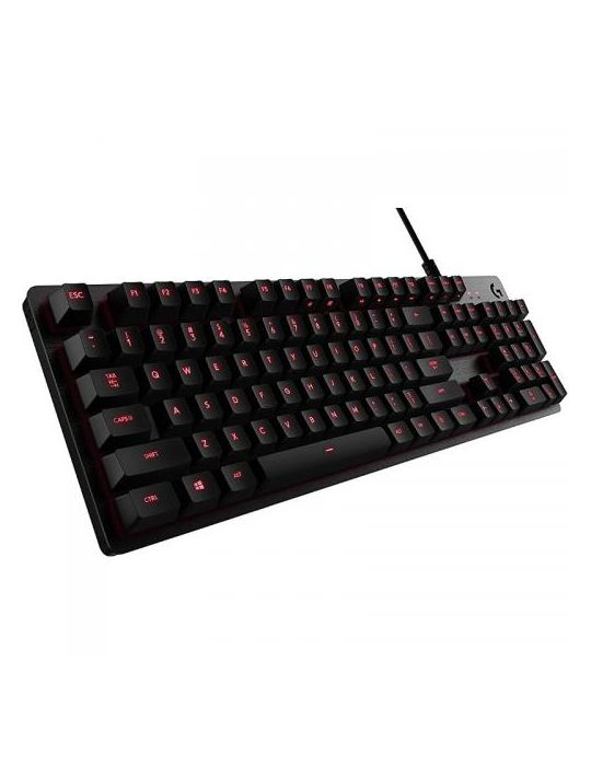 Tastatura Logitech G413, Red LED, USB, Layout US, Carbon Logitech - 1