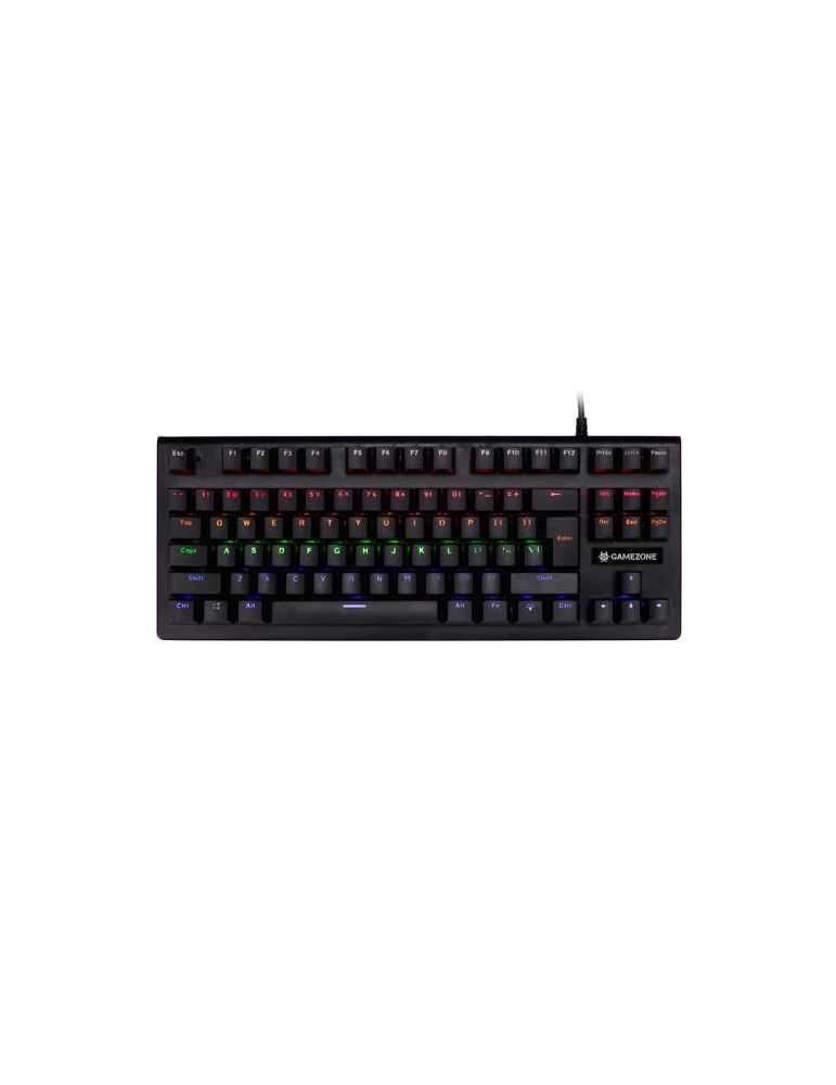 Tastatura Tracer Gamezone Stinger 87, RGB LED, USB, Black