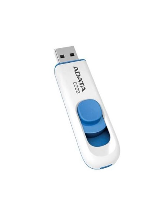 Stick Memorie A-Data C008, 32GB, Alb, USB 2.0 A-data - 1