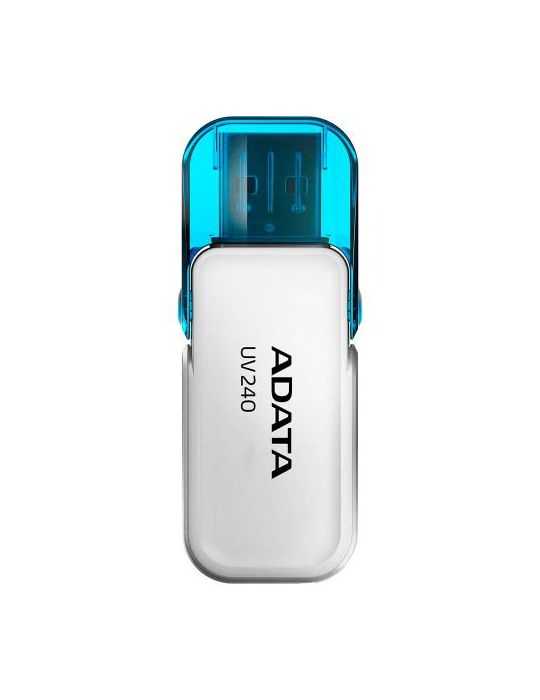 Stick memorie ADATA UV240 16GB, USB 2.0, White A-data - 1
