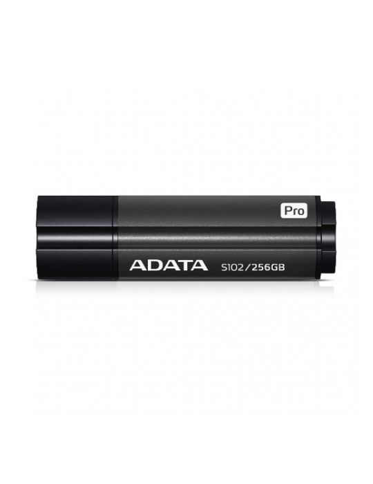 Stick Memorie A-Data S102 Pro 512GB, USB 3.0 Titanium Gray A-data - 1