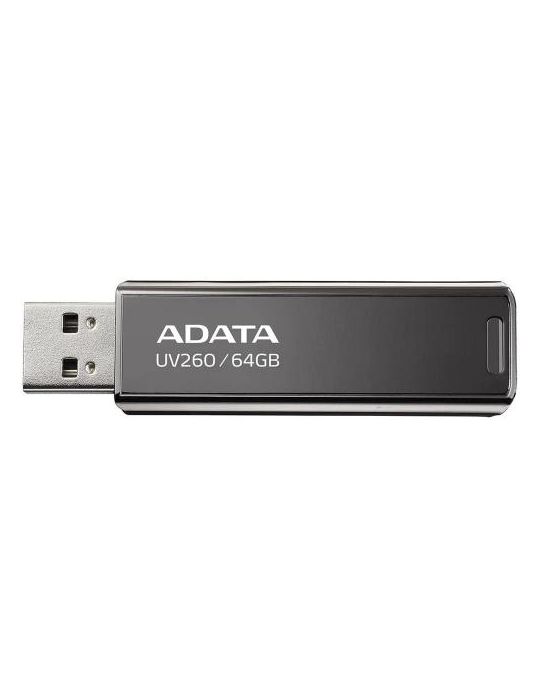 Stick memorie ADATA UV260 64GB, USB 2.0, Black A-data - 1