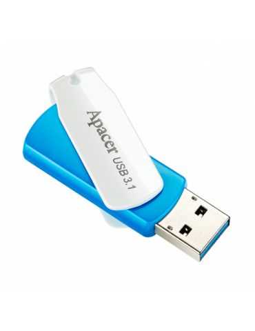 Stick memorie Apacer AH357 64GB, USB 3.0, Blue Apacer - 1 - Tik.ro