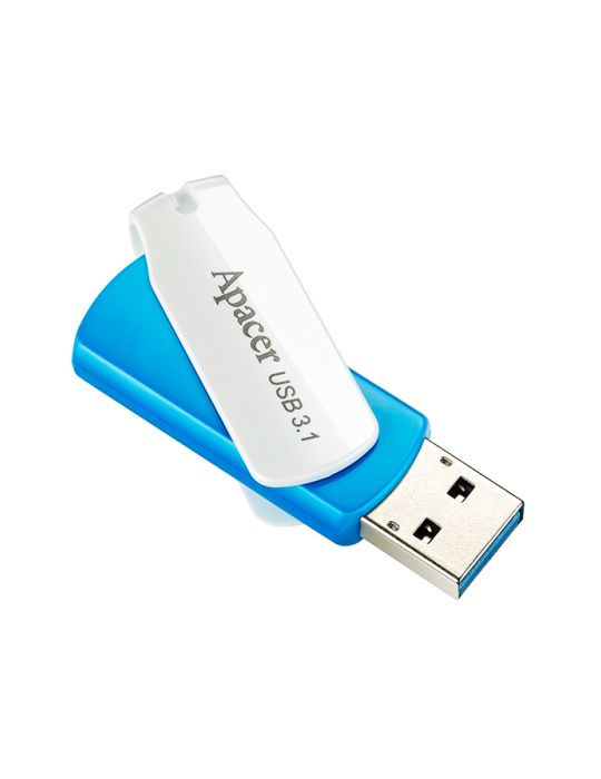 Stick memorie Apacer AH357 64GB, USB 3.0, Blue Apacer - 1