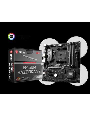 Placa de baza msi b450m bazooka v2 amd b450 chipset Msi - 1