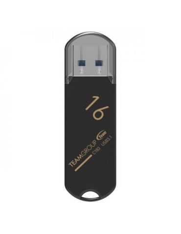 Stick memorie TeamGroup C183 16GB, USB 3.1, Black Team group - 1 - Tik.ro