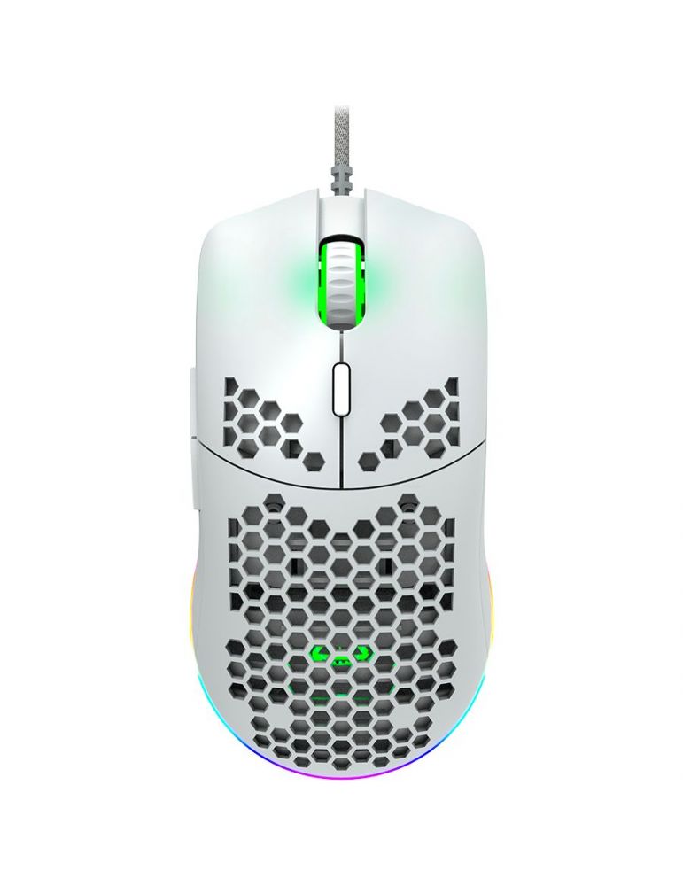 Mouse Optic Canyon Puncher GM-11, USB, White