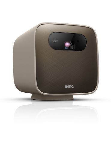 Benq Pico proiectoare de date Proiector cu rază normală 500 ANSI lumens DLP 1080p (1920x1080) Maro, Gri
