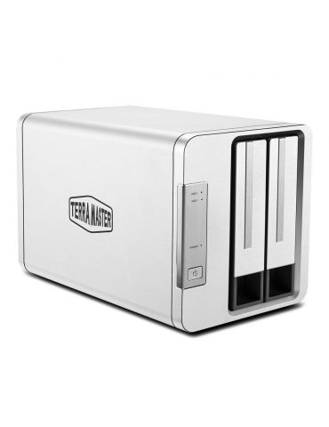 TerraMaster D2-310 matrici de Hard Disk-uri Spaţiul de lucru Argint