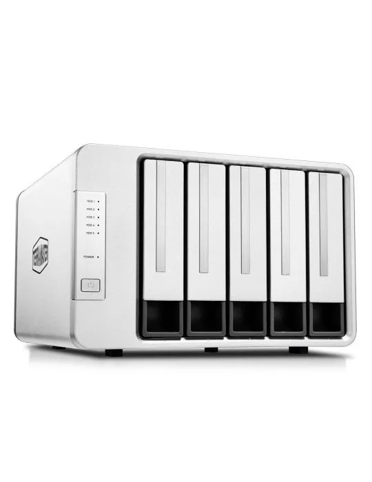TerraMaster D5-300C matrici de Hard Disk-uri Spaţiul de lucru Negru, Gri