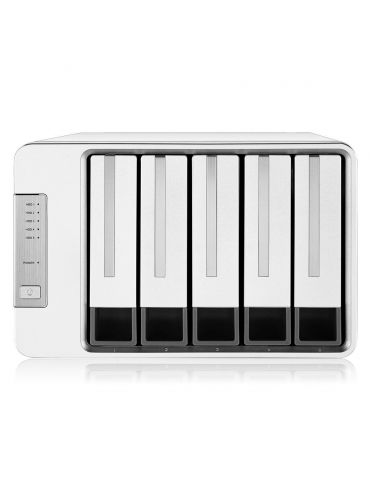TerraMaster D5-300C matrici de Hard Disk-uri Spaţiul de lucru Negru, Gri