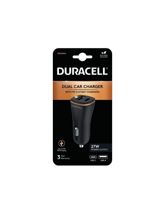 Duracell DR6026A încărcătoare pentru dispozitive mobile Negru