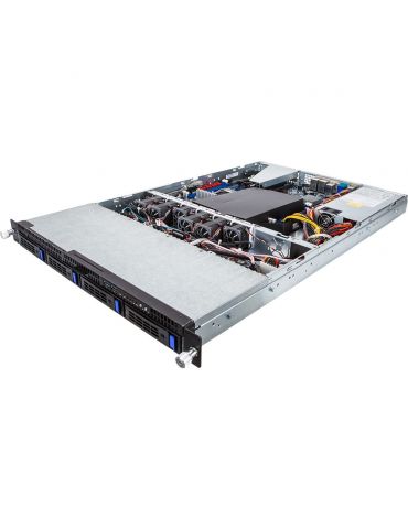 Gigabyte R160-S34 Intel® C612 LGA 2011-v3 Cabinet metalic (1U) Negru, Gri