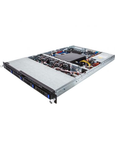 Gigabyte R160-S34 Intel® C612 LGA 2011-v3 Cabinet metalic (1U) Negru, Gri