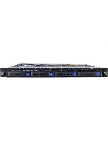 Gigabyte R160-S34 Intel® C612 LGA 2011-v3 Cabinet metalic (1U) Negru, Gri