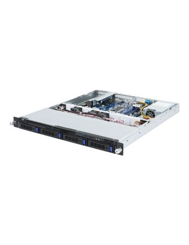 Gigabyte R121-340 Intel® C232 LGA 1150 (Mufă H4) Cabinet metalic (1U) Negru, Gri - Tik.ro
