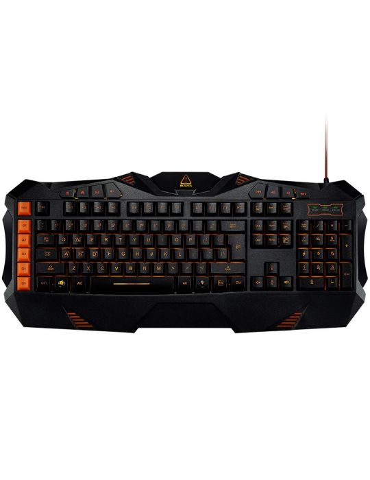 Canyon wired multimedia gaming keyboard with lighting effect marco setting Canyon - 1