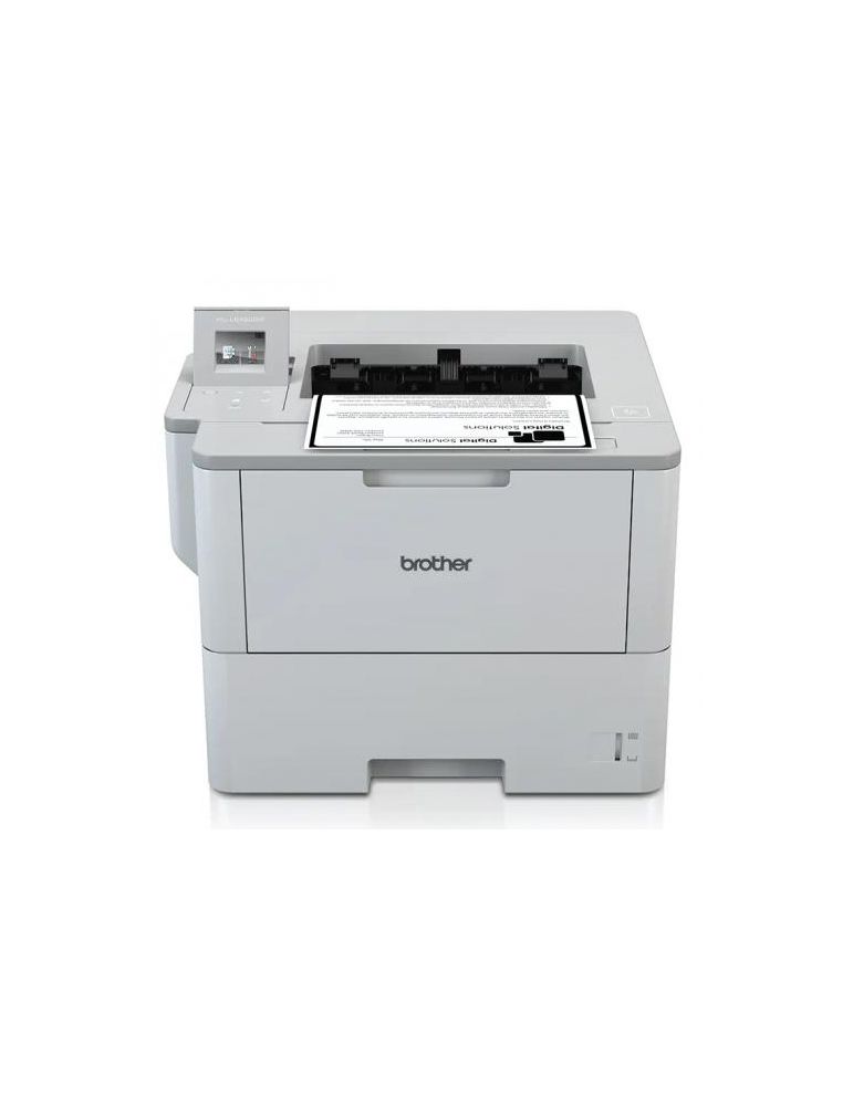 Imprimanta laser Brother HL-L6450DW, monocrom, A4, viteza printare 50ppm, 1200x1200dpi, alb