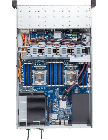 Gigabyte R280-G2O Intel® C612 LGA 2011-v3 Cabinet metalic (2U) Negru, Gri